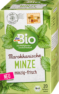 Kräutertee Marokkanische Minze (20 Beutel) dmBio