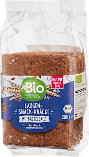 Snack Knäcke Lauge dmBio