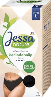 nature višekratne menstrualne gaćice, veličina L, crne Jessa