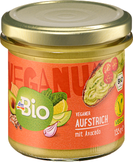 Veganuary bio pomazánka avokádo dmBio