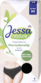 Chilot menstrual negru mărimea M Jessa