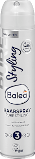 Lakier do włosów Pure Styling Balea