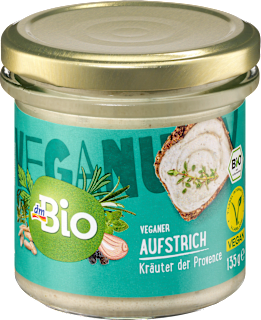Veganer Aufstrich Kräuter der Provence dmBio