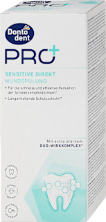 PRO+ tečnost za usta Sensitive Direkt Dontodent PRO+