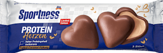 Protein Herzen, Salted Caramel Füllung Sportness