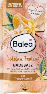 Soľ do kúpeľa Golden Feeling Balea