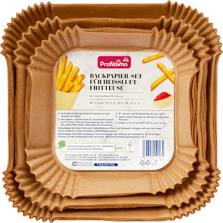 Backpapier für Heißluftfritteuse Profissimo