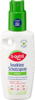 Tropisches Insekten Schutzspray S-QUiTO free