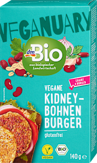 Veganer Kidneybohnenburger dmBio