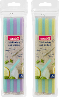 Silikónové slamky na pitie Profissimo