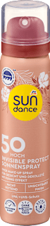 Opaľovací fixačný sprej na make-up OF50 SUNDANCE