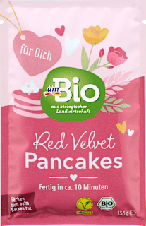 Backmischung Red Velvet Pancakes dmBio