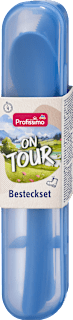 Besteckset mit Behälter on tour  Profissimo