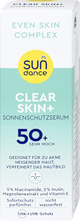 pleťové sérum ClearSkin+ SPF50+ SUNDANCE
