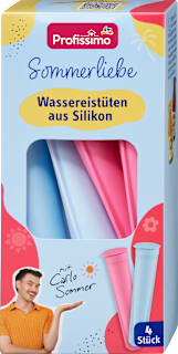 Wassereistüten aus Silikon Sommerliebe Profissimo