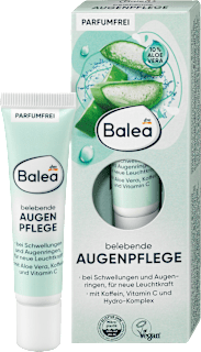 Osviežujúci očný krém s 10 % Aloe vera Balea