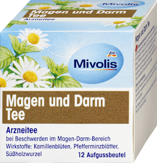 Arzneitee, Magen & Darm Tee (12 Beutel) Mivolis