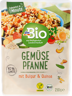 Mâncare de quinoa, bulgur și legume ECO dmBio