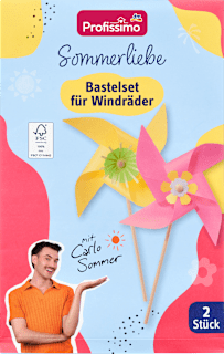 Bastelset Windräder Sommerliebe Profissimo