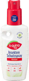 Szúnyog- és kullancsriasztó pumpás spray S-QUiTO free