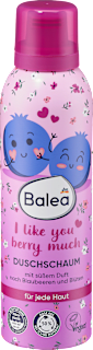 Duschschaum I like you berry much Balea