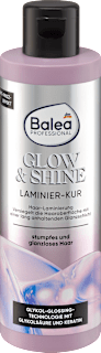 Trattamento laminazione capelli Glow & Shine Balea PROFESSIONAL