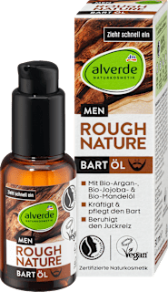 Olje za brado Rough Nature alverde NATURKOSMETIK MEN