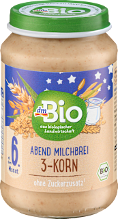 Bio mlečna kašica s polnozrnatimi žiti, po dopolnjenem 6. mesecu starosti dmBio