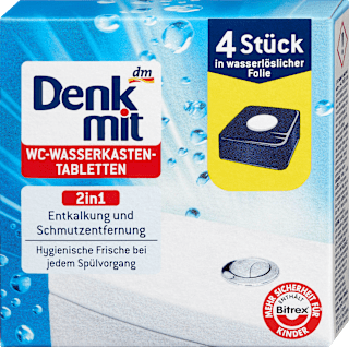 2in1 tablete za vodokotlić, 4x54g Denkmit