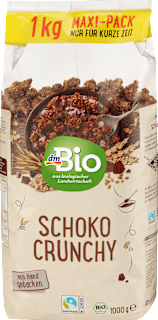Bio hrustljavi pečeni muesli z mlečno čokolado - maxi pakiranje dmBio