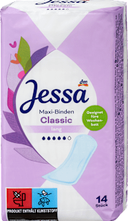 Hygienické vložky Classic Lang Maxi - nočné Jessa