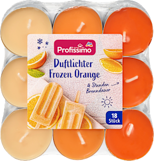 čajové svíčky Frozen Orange Profissimo