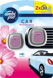 osvěžovač vzduchu do auta Flowers & Spring 2x2 ml Ambi Pur