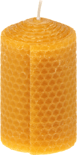 Kerze aus 100% Bienenwachs 90/55, Wabenoptik Steinhart KERZEN