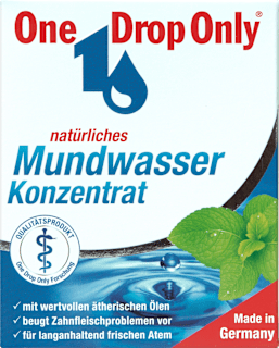 Mundwasser-Konzentrat Natürlich One Drop Only