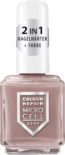 Nagellack & Nagelhärter 2in1 Colour Repair Soft Taupe Micro Cell
