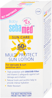 Baby opalovací mléko Multi Protect SPF50+  sebamed baby
