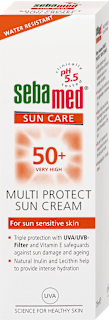 SUN CARE MULTI PROTECT krema za zaštitu od sunca, SPF 50+ sebamed
