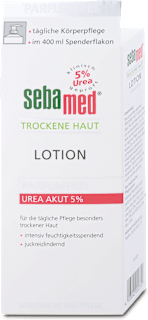 Telové mlieko s 5 % obsahom urey sebamed