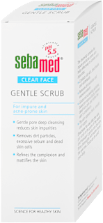 Clear Face jemný pleťový peeling sebamed