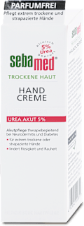 Krém na ruky s 5 % obsahom urey sebamed