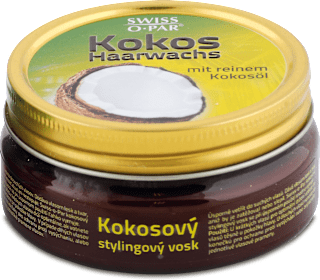 Kokosový stylingový vosk Kokos Haarwachs Swiss-o-Par