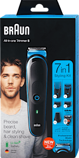elektrischer Rasierer All-in-one Trimmer 5 Braun