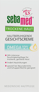 Gesichtscreme trockene Haut sebamed