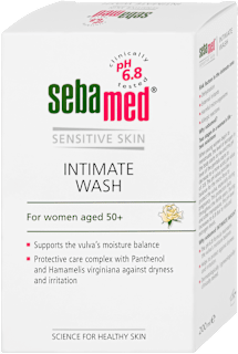 intimní mycí emulze pH 6,8 sebamed