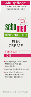 Fußcreme Urea Akut 10% sebamed