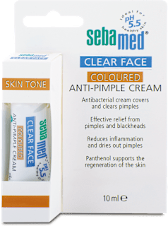 Tónovací krém proti akné Clear Face sebamed