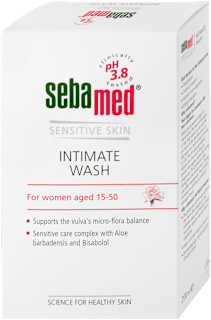 intimní emulze s pH 3,8 Sensitive Skin sebamed
