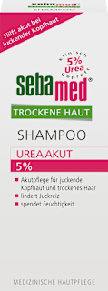 Urea Akut 5 % šampon za suho vlasište koje svrbi sebamed
