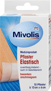 Pflaster Elastisch 10 cm x 6 cm Mivolis